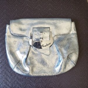 JUICY COUTURE SILVER CLUTCH